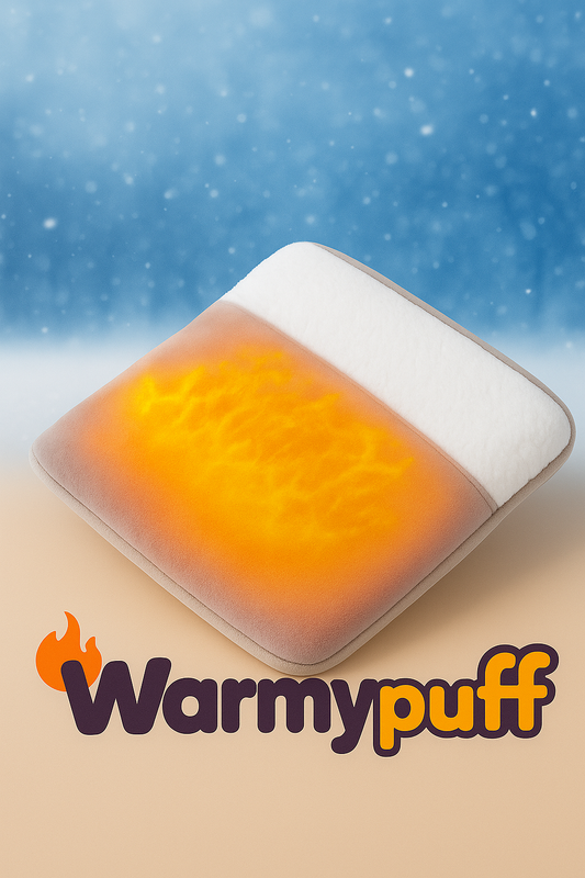 WarmyPuff-Cojín térmico para pies| Calor instantáneo y relax